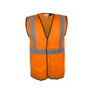 GILET HAUTE VISIBILITÉ CLASSE II ORANGE FLUO