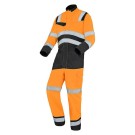 COMBINAISON RÉFLÉCHISSANTE 1 ZIP FLUO SAFE XP ORANGE FLUO/GRIS CHARCOAL 
