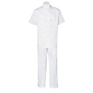 TUNIQUE INFIRMIER HOMME DENIS COTON BLANC