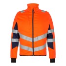 BLOUSON HAUTE VISIBILITÉ SAFETY ORANGE FLUO/BLUE INK