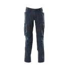 PANTALON DE TRAVAIL HOMME/FEMME ACCELERATE AVEC POCHES MARINE FONCE T.64/C66