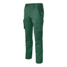 PANTALON DE TRAVAIL HOMME/FEMME MULTIPOCHES OVERMAX VERT 