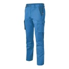 PANTALON DE TRAVAIL HOMME/FEMME MULTIPOCHES OVERMAX BLEU 