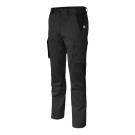 PANTALON DE TRAVAIL HOMME/FEMME MULTIPOCHES OVERMAX NOIR 