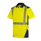 POLO HAUTE VISIBILITÉ BORNEO JAUNE FLUO