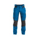 PANTALON DE TRAVAIL HOMME/FEMME HELIX BLEU AZUR/GRIS ANTHRACITE