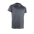 T-SHIRT DE TRAVAIL MANCHES COURTES ANTI-UV DEVIN GRIS NUIT