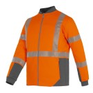 SWEAT RÉFLÉCHISSANT RODRIGUES ORANGE FLUO/GRIS 