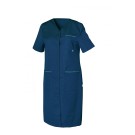 BLOUSE PROFESSIONNELLE  FEMME IRIS MANCHES COURTES MARINE 