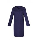 BLOUSE PROFESSIONNELLE  FEMME IRIS MANCHES REGLABLES MARINE 