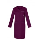 BLOUSE PROFESSIONNELLE  FEMME IRIS MANCHES REGLABLES PRUNE 