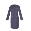 BLOUSE PROFESSIONNELLE  FEMME IRIS MANCHES REGLABLES GRIS CONVOY 