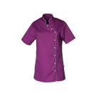 BLOUSE ODILE PC PRUNE/GRIS T.7 