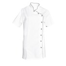 BLOUSE ODILE PC BLANC/GRIS