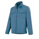 BLOUSON DE TRAVAIL JASPE BLEU METAL