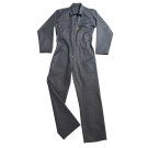 COMBINAISON DE TRAVAIL 1 ZIP COTON GRIS ACIER
