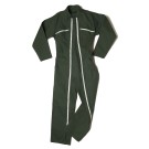 COMBINAISON DE TRAVAIL DOUBLE ZIP 100 % COTON VERT US