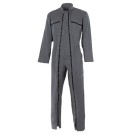 COMBINAISON DE TRAVAIL DOUBLE ZIP COTON GRIS ACIER 