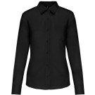 CHEMISE FEMME POPELINE PC NOIR