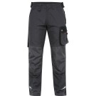 PANTALON DE TRAVAIL HOMME/FEMME GALAXY GRIS ANTHRACITE/NOIR