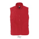 GILET POLAIRE DE TRAVAIL HOMME/FEMME NORWAY ROUGE T.3XL