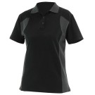 POLO DE TRAVAIL FEMMME PRISMIK NOIR/GRIS CHARCOAL