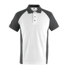 POLO BOTTROP BLANC/ANTHRACITE FONCE T.3XL