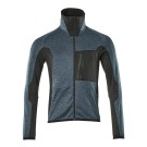 VESTE POLAIRE DE TRAVAIL ADVANCED ZIPPEE BLEU PETROLE FONCE/NOIR T. 4XL