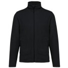 VESTE MICROPOLAIRE UNISEXE ECORESPONSABLE NOIR 