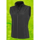 BODYWARMER SOFTSHELL FEMME NOIR 