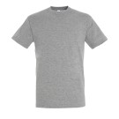 T-SHIRT DE TRAVAIL MANCHES COURTES 150 G GRIS CHINE T.3XL