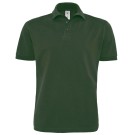 POLO DE TRAVAIL HOMME MANCHES COURTES 180 G VERT BOUTEILLE 