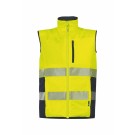 GILET HAUTE VISIBILITÉ REVERSIBLE NEPAL JAUNE FLUO 