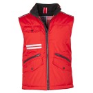 GILET CHAUD DE TRAVAIL HOMME/FEMME MIG 2.0 ROUGE/NOIR