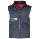 GILET CHAUD DE TRAVAIL HOMME/FEMME MIG 2.0 MARINE/ROUGE