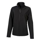 VESTE SOFTSHELL HIVER DE TRAVAIL FEMME ATLANTIC NOIR/ZIP NOIR