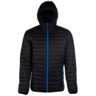 DOUDOUNE CHAUDE DE TRAVAIL PACIFIC MEN NOIR/ZIP BLEU ROYAL