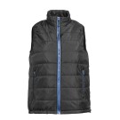 GILET CHAUD DE TRAVAIL FEMME CITY NOIR/ZIP ROYAL 