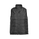 GILET CHAUD DE TRAVAIL FEMME CITY NOIR/ZIP NOIR 