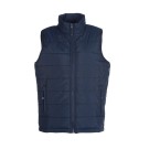 GILET CHAUD DE TRAVAIL FEMME CITY NOIR/ZIP MARINE