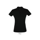 POLO DE TRAVAIL FEMME MANCHES COURTES 189 G NOIR T. 3XL