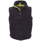 GILET CHAUD DE TRAVAIL HOMME/FEMME DAYTONA NOIR/VERT ACIDE 