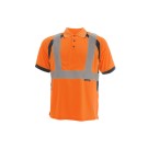 POLO HAUTE VISIBILITÉ PO4 ORANGE FLUO
