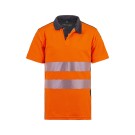 POLO MC HV EVERWASH ORANGE FLUO T.4XL
