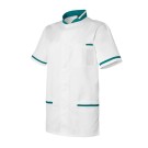 TUNIQUE INFIRMIER HOMME ANGE BLANC/VERT OPALE