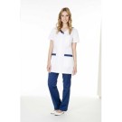 TUNIQUE INFIRMIÈRE FEMME VALENTINE BLANC/MARINE 