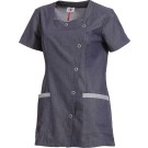 TUNIQUE PROFESSIONNELLE FEMME FIONA BLUE DENIM 