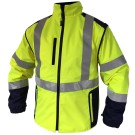 BLOUSON HAUTE VISIBILITÉ OSLO JAUNE FLUO