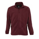 VESTE POLAIRE DE TRAVAIL HOMME BORDEAUX