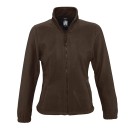 VESTE POLAIRE DE TRAVAIL FEMME CHOCOLAT